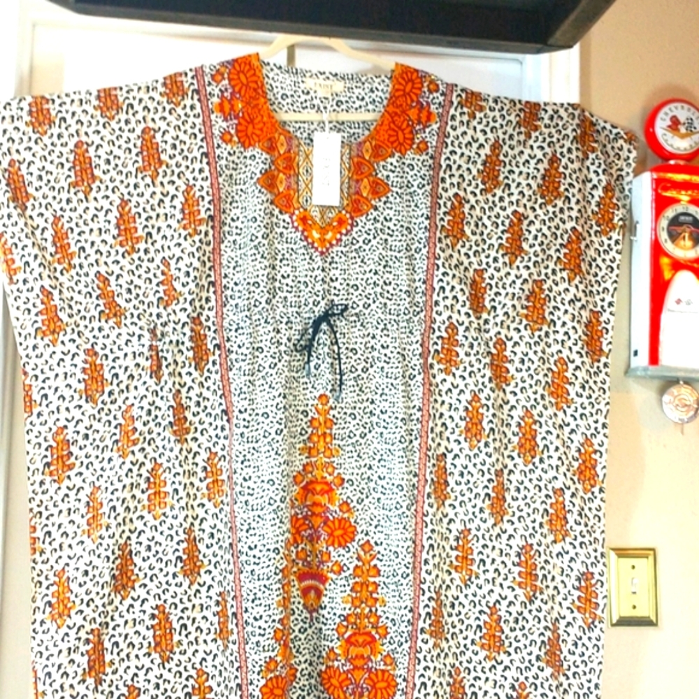Plus size ladies kaftan, dashiki dress, African, Mrs Roper NWT.